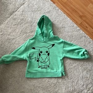 Mint green pikachu Pokémon sweater hoodie